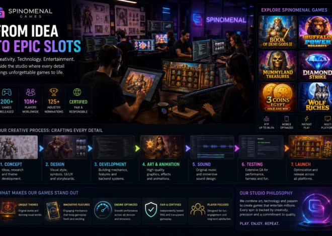 Inside a Modern Slot Studio: How Creative Teams Turn Ideas into Digital Entertainment